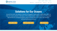 Desktop Screenshot of marinelittersolutions.com